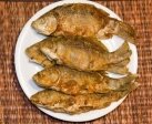 Караси, а внутри жаренный лук
